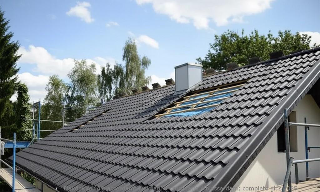 Dakpannen reparatie Alblasserdam: complete gids 2025