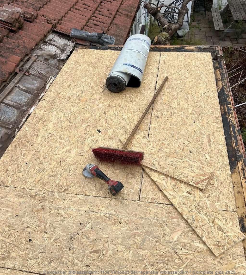 Hoe Verloopt Dakreparatie Alblasserdam